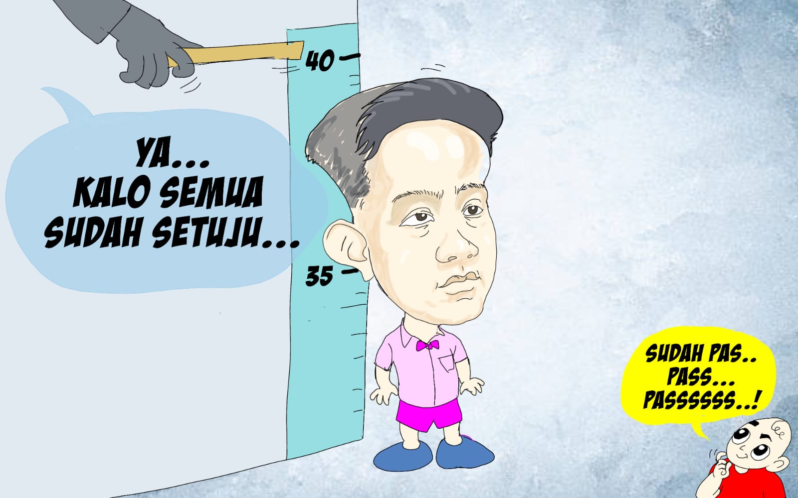 Lakon Politik, Edane Kurang Poll..!